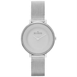 Image of Skagen rustfrit stål og stål mesh dameur